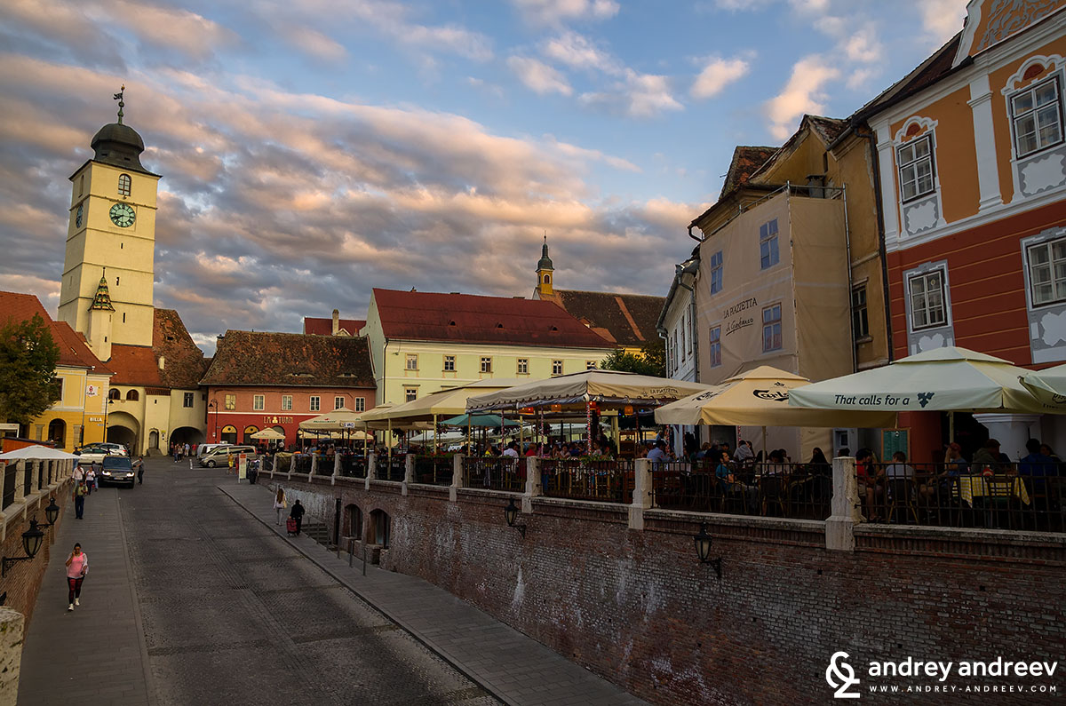 Evening in Sibiu, Romania : r/europe