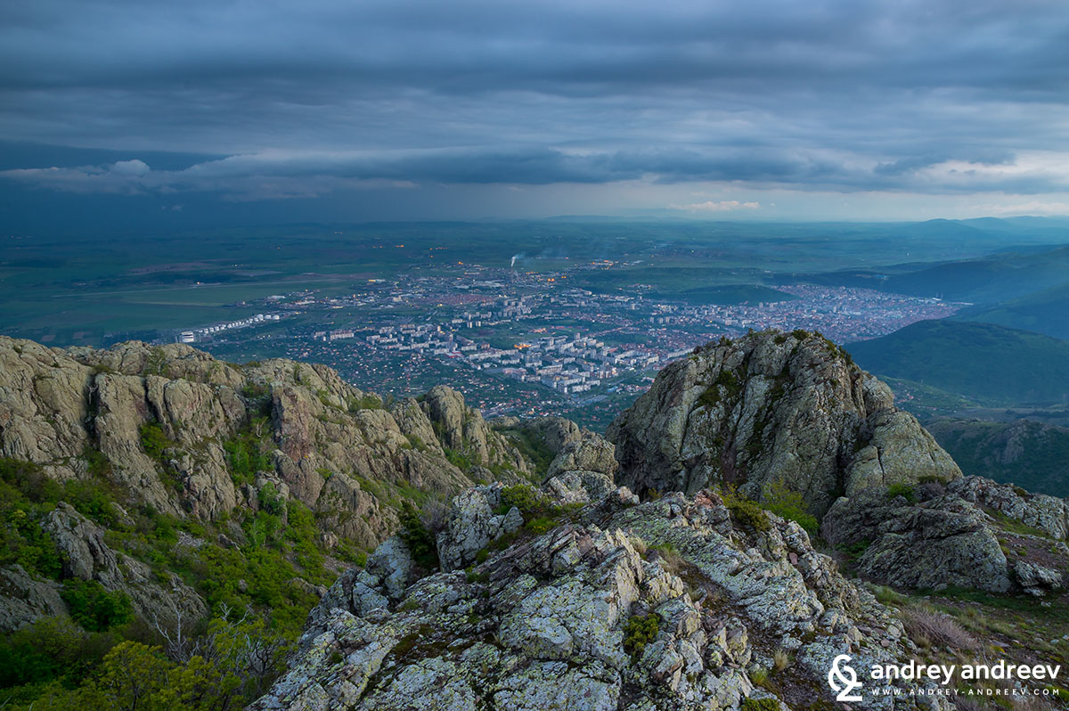 The beautiful Blue rocks near Sliven
