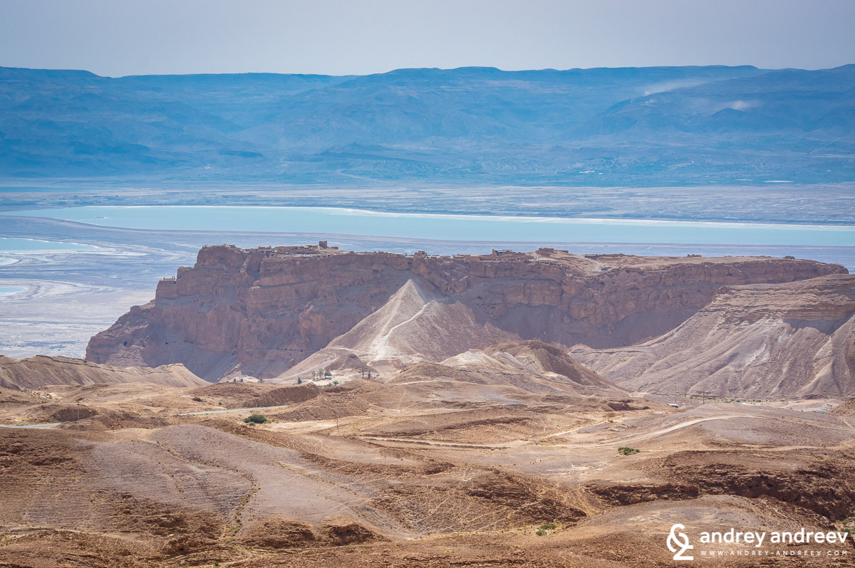 View to Masada from West