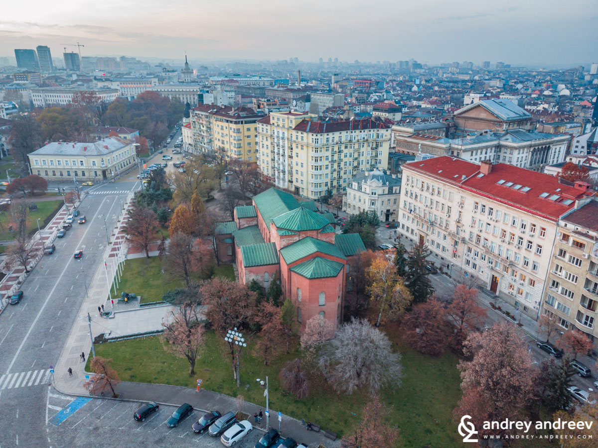 Saint Sofia church in Sofia, Bulgaria
