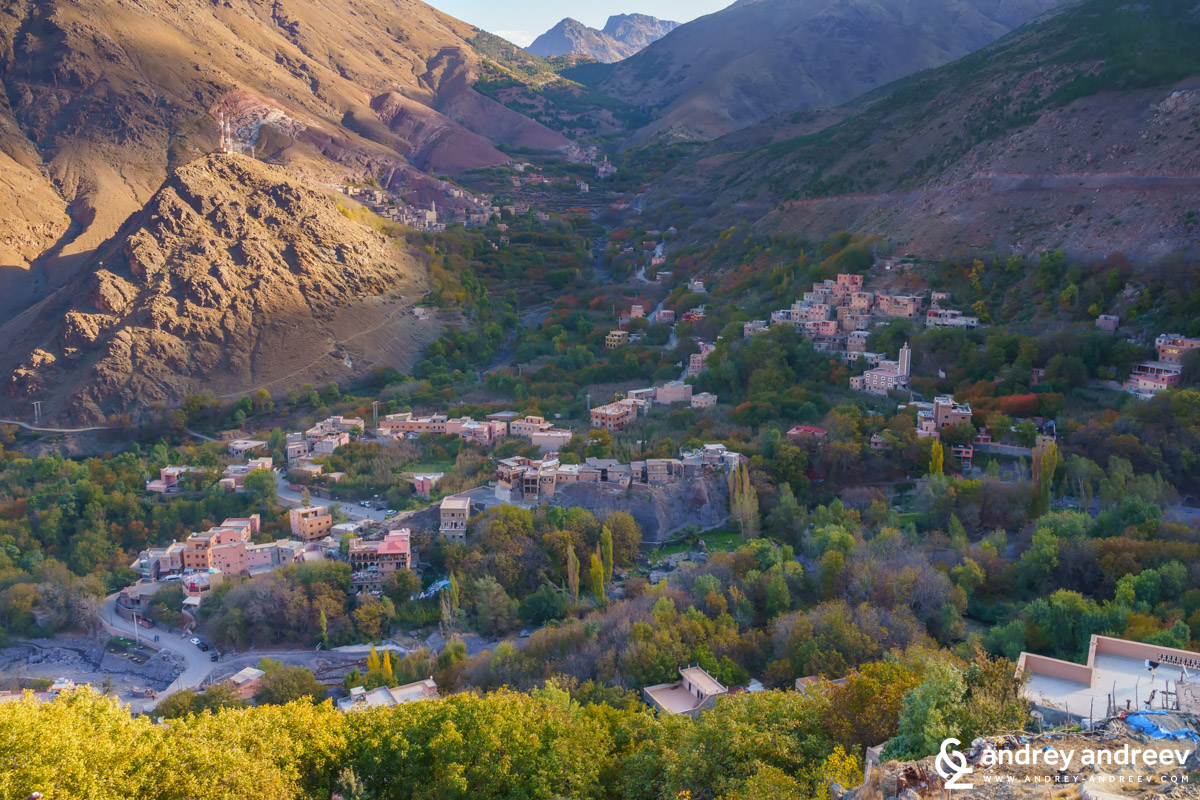 The Imlil valley, High Atlas. Morocco