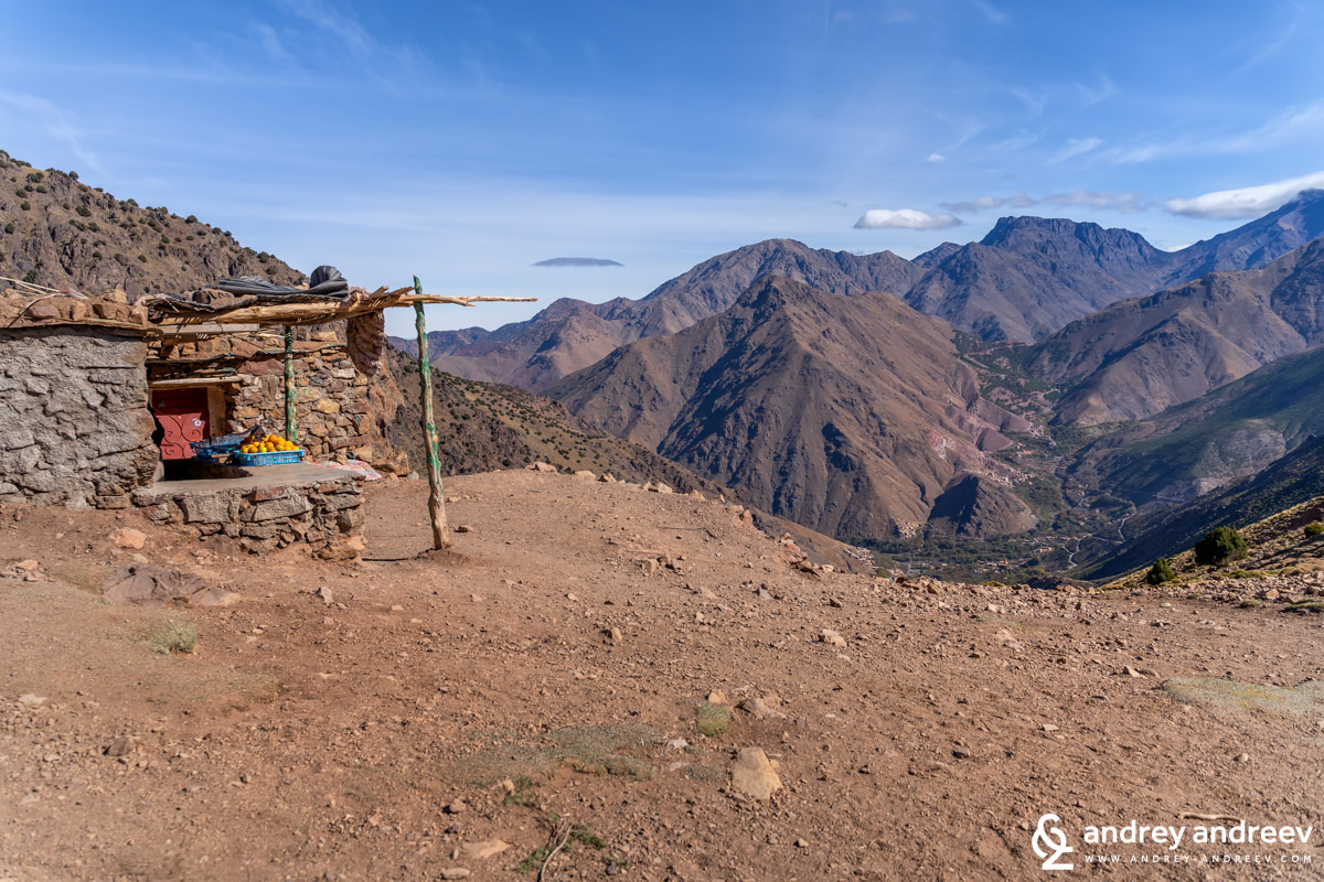 Tizi Mzik pass, High Atlas, Morocco