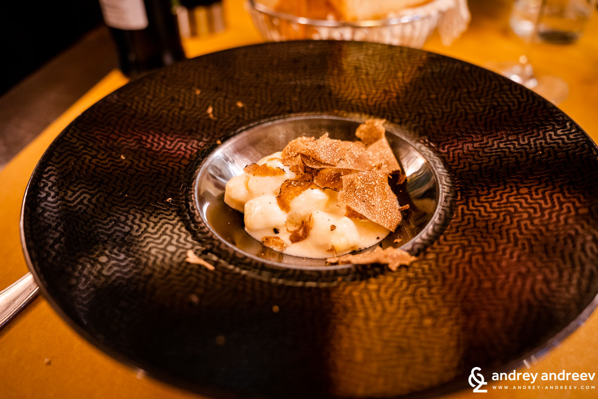 Gnocchi with truffle - creamy and endlessly aromatic
